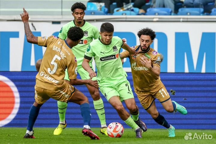 Билеты на матч Зенит Краснодар