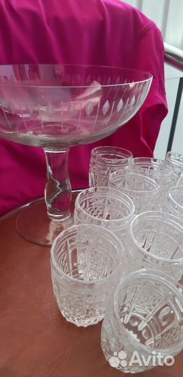 Рюмки хрусталь