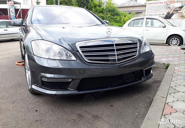 Комплект рестайлинга 63 AMG Mercedes S 221 W 221