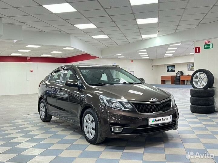 Kia Rio 1.6 МТ, 2015, 126 000 км