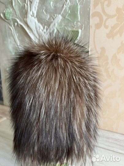 Шапка из чернобурки