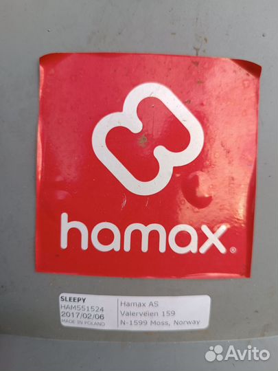 Детское велокресло hamax