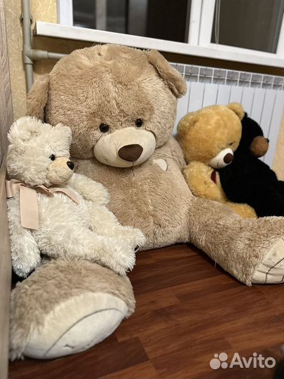 Большие плюшевые медведи