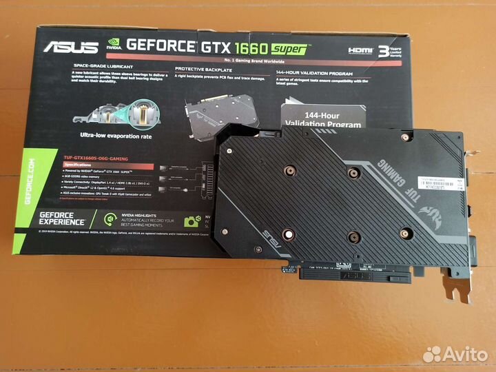 Видеокарта gtx 1660 super 6gb