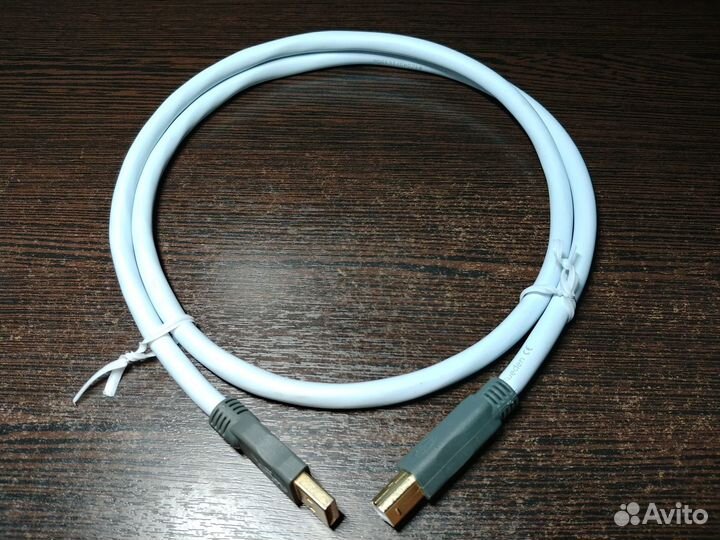 Supra USB 2.0 A-B 1.0m (Ice Blue)