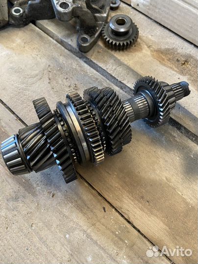 Вторичный вал кпп механика mazda3 bk