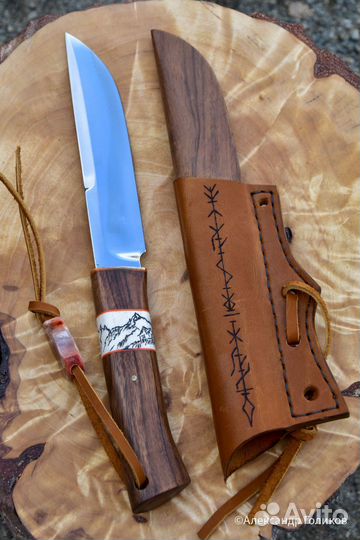 Нож туристический. Ручная работа