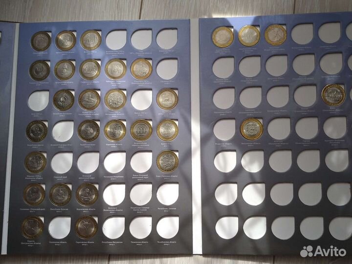 Памятные и юбилейные монеты России (10 рублей)