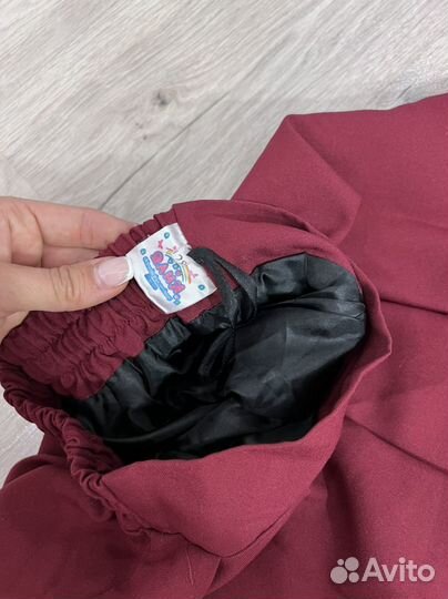 Форма бордовая 128 134