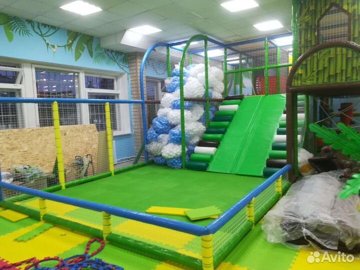 Монтаж детских игровых комплексов