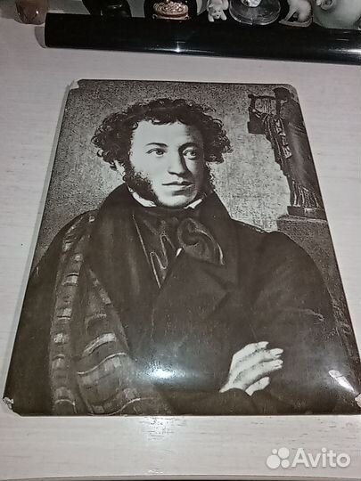 Фотопортрет Пушкин А. С. под палех Музфонд