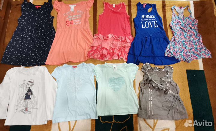 Одежда пакетом для девочки 116 122