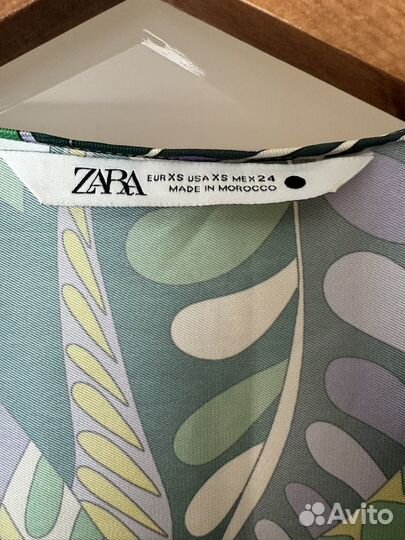 Летнее платье zara