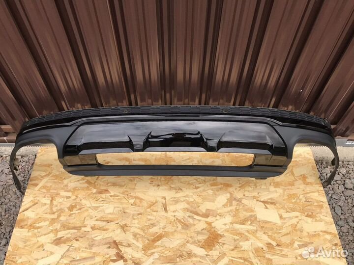 Бампер задний Audi Q7 S-Line Рестайлинг 2019-н.в