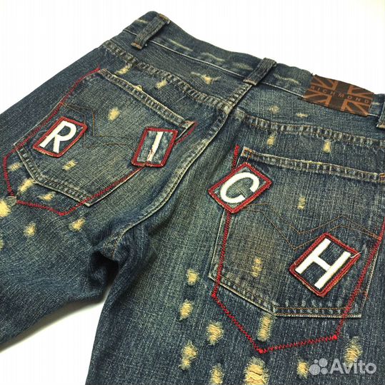 John Richmond y2k Distressed jeans 32