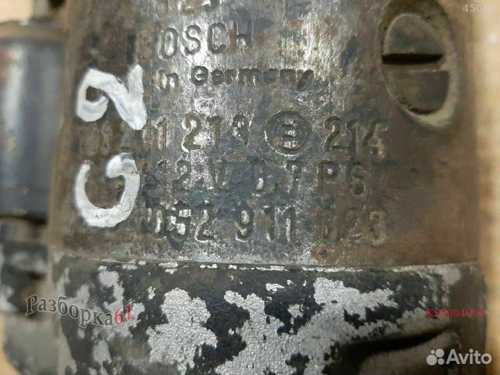 Стартер volkswagen golf 1. Нет клеммы на втягивающ