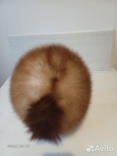Меховая шапка из куницы