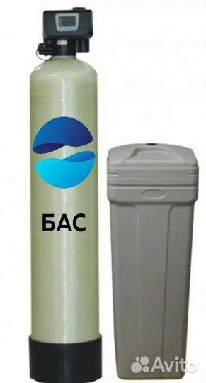 Очистка воды со скважины от железо, жесткости