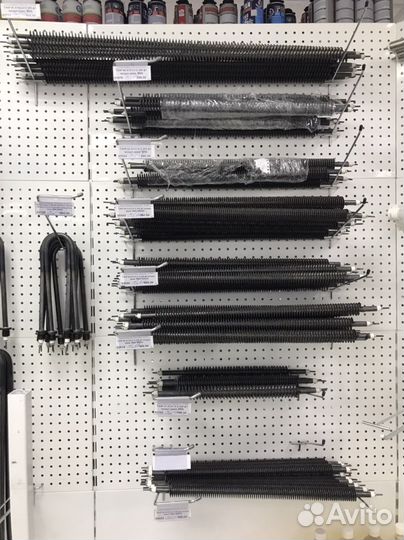 Тэны в наличии на водонагреватели, котлы, пушки