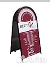 Штендеры, рекламные указатели изготовление