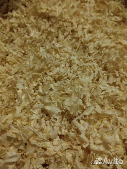 Древесная стружка сухая, чистая, без опилок и пыли