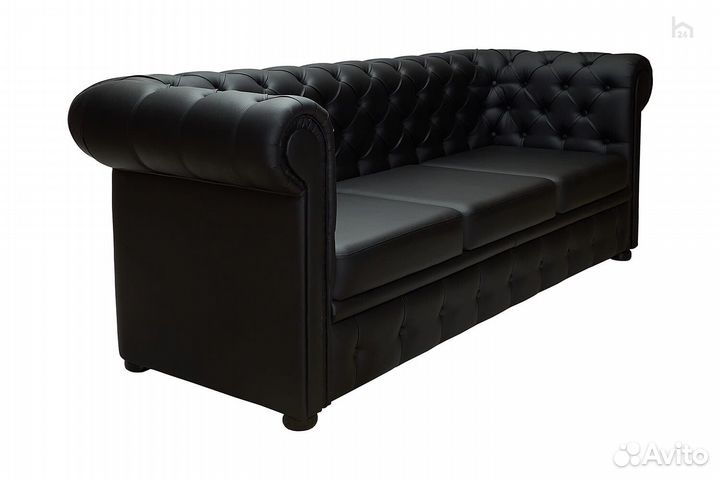 Диван прямой трехместный Честер