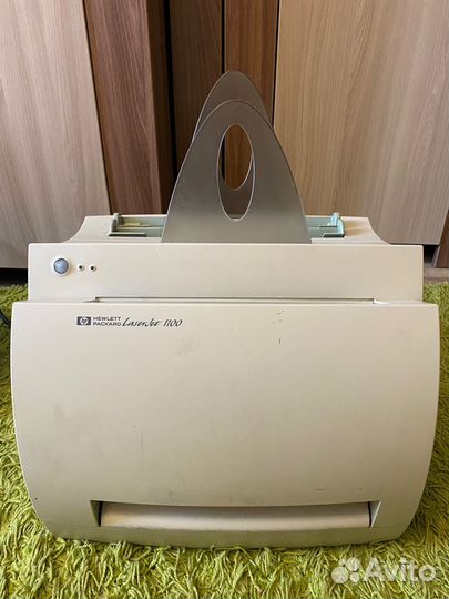 Принтер лазерный HP LaserJet 1100, ч/б, A4