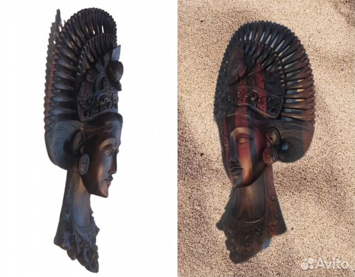 Маска ситы премиальный пламенный эбен