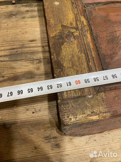 Филенка Коричневая Деревянная Резная