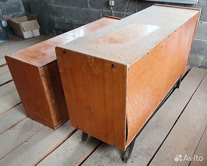 Сервант двухъярусный натуральное дерево