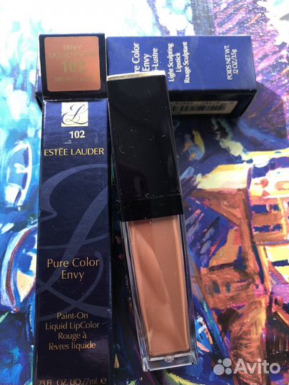Жидкая помада Estee Lauder matte 102 Bronze leaf