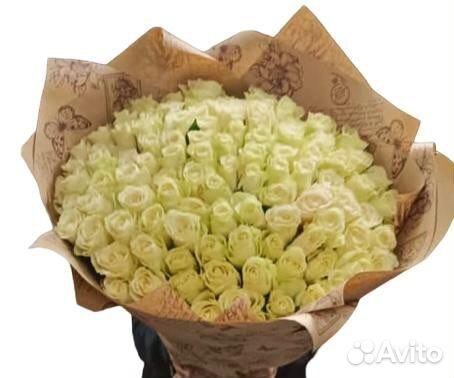 Розы 101 штука 70 см