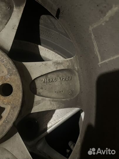 Колеса в сборе r16 летние mitsubishi