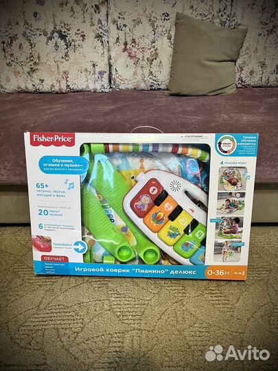 Fisher price игровой коврик 