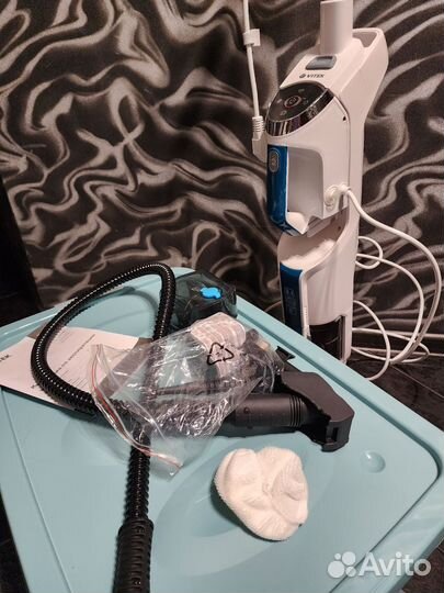 Пылесос vitek VT-1889, белый/голубой