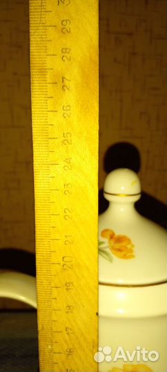 Чайник заварной фарфоровый