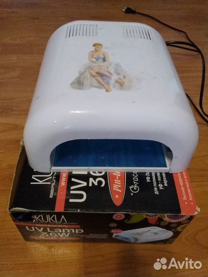 Уф лампа для ногтей бу