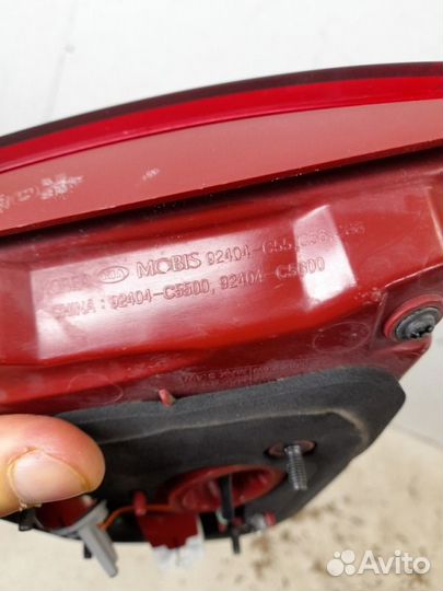 Фонарь правый Kia Sorento 3 prime 2017-2019