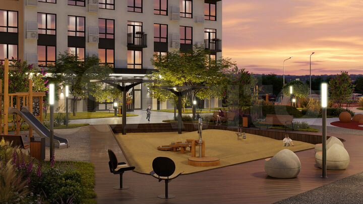 2-к. квартира, 55,7 м², 21/25 эт.