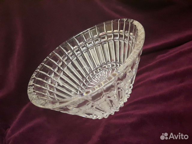 Ваза хрустальная