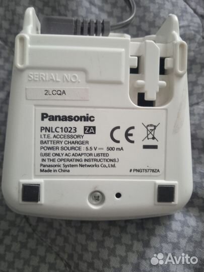 Телефон panasonic трубка радио