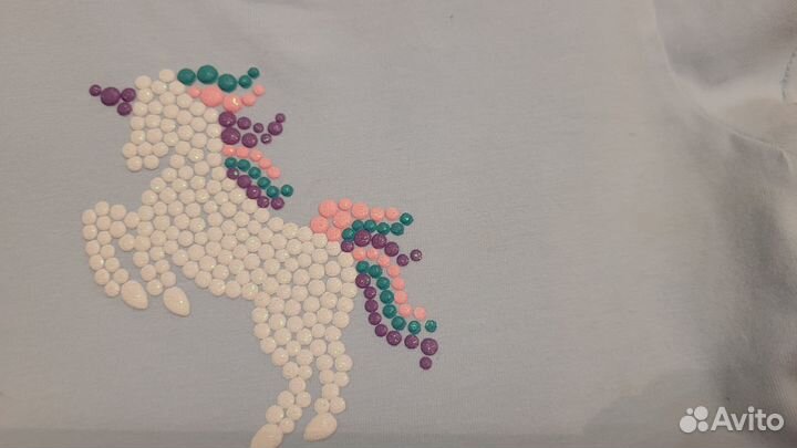 Платье с единорожкой