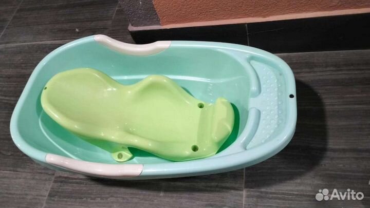 Ванночка для купания + горка