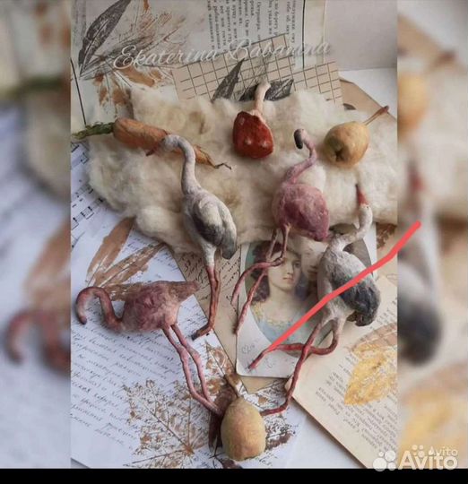 Игрушки на елку в стиле ретро