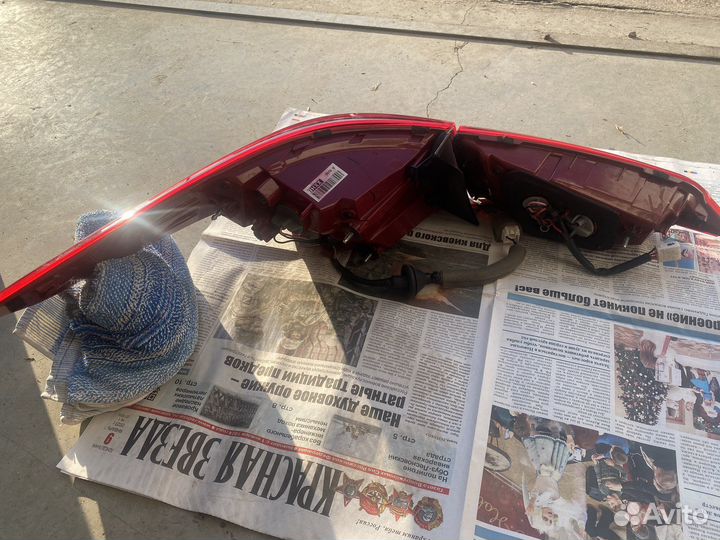 Задняя правая фара hyundai solaris 2