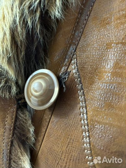 Дубленка натуральная женская 44 бу