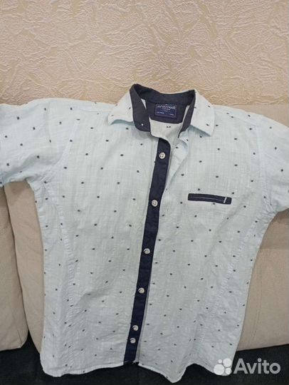 Рубашка для мальчика 134 140