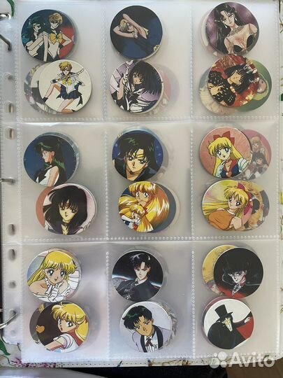 Фишки Sailor Moon / Сейлор Мун Кэпс