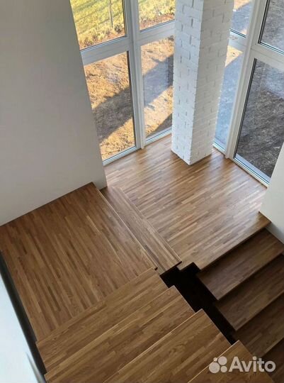 Лестница П-обpaзная