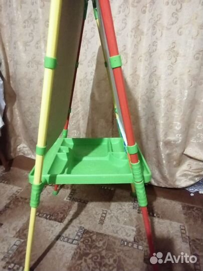 Мольберт детский двухсторонний для рисования